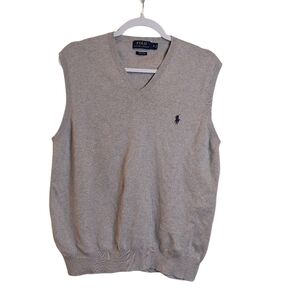𝅺LAUREN RALPH LAUREN MENS SWEATER VEST- XL